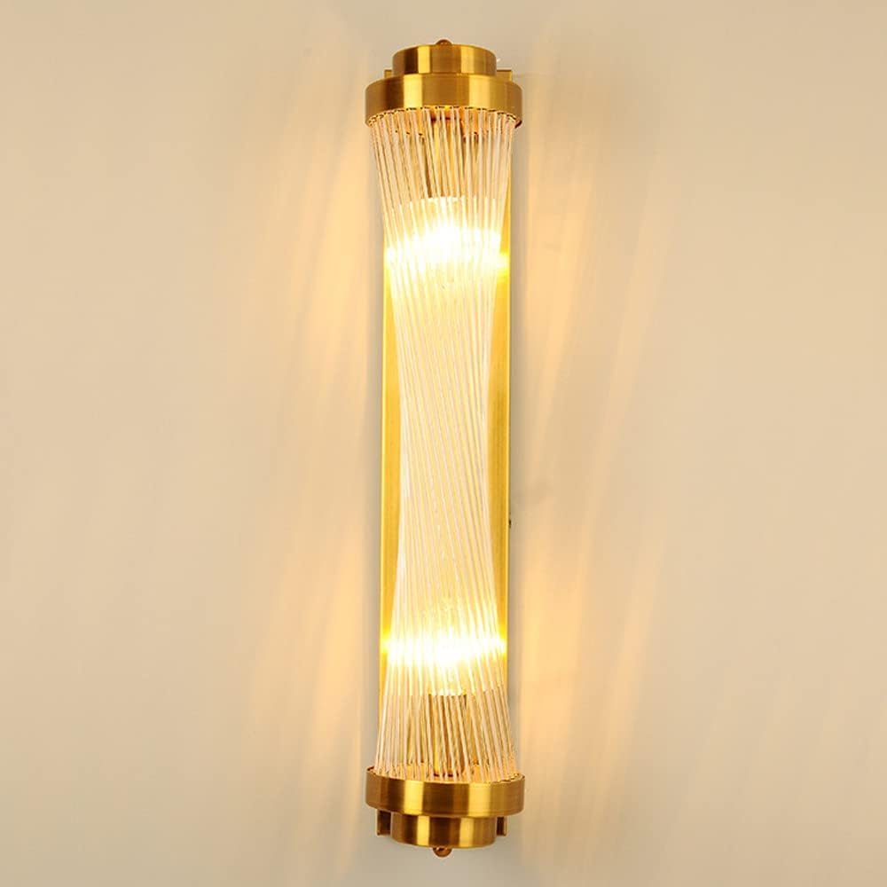 Аплик за стена Luxury Glass Gold, регулируем
