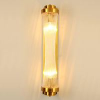 Аплик за стена Luxury Glass Gold, регулируем