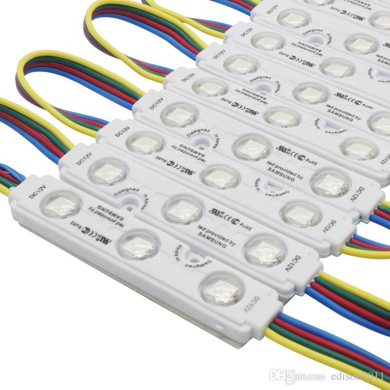 Комплект 20 LED модула RGB 12V