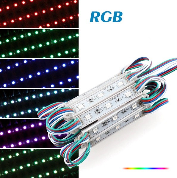 Комплект 20 LED модула RGB 12V