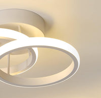 LED осветително тяло 28W TWO CIRCLE еквивалент 200W