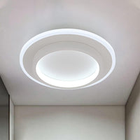LED осветително тяло LOKI ROUND Бяло Еквивалент 200W
