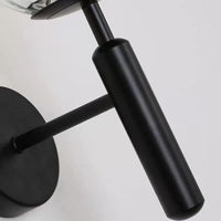 Аплик Nordic Style Абажур Прозрачен Black Torch MX908/1