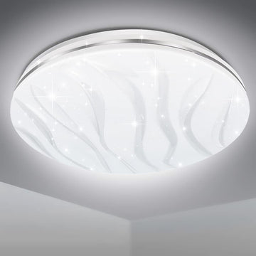 Кръгла LED плафониера Еквивалент 400W C053 3 функции