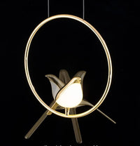 Пендел LED Luxury Golden Swallow
