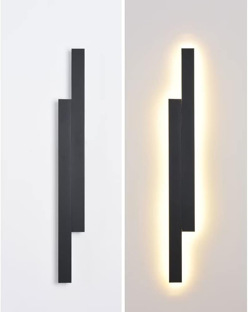 LED аплик SCARLET 46W 60cm Черен