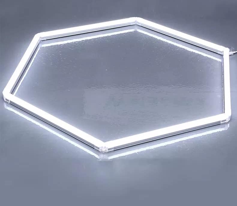 LED Плафон тип шестоъгълник 83x98CM 60W еквивалент 500W