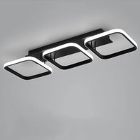 LED осветително тяло 60W ENZO SQUARE BLACK еквивалент 300W