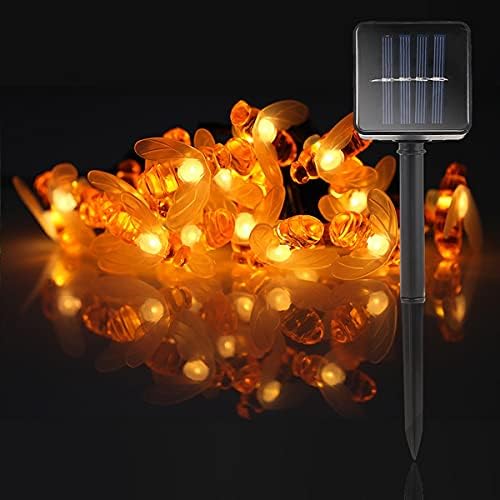 Соларна линейна LED инсталация Пчеличка 50 LED 6.5m