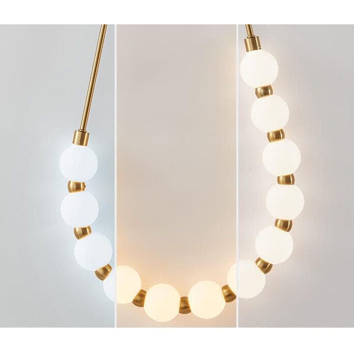 Aplica LED Gold Globe Necklace 3 lumini AURIE / ABAJUR / APLICA PERETE Wall Light Fixtures