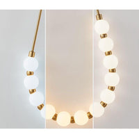 Aplica LED Gold Globe Necklace 3 lumini AURIE / ABAJUR / APLICA PERETE Wall Light Fixtures