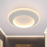 LED осветително тяло LOKI ROUND Бяло Еквивалент 200W