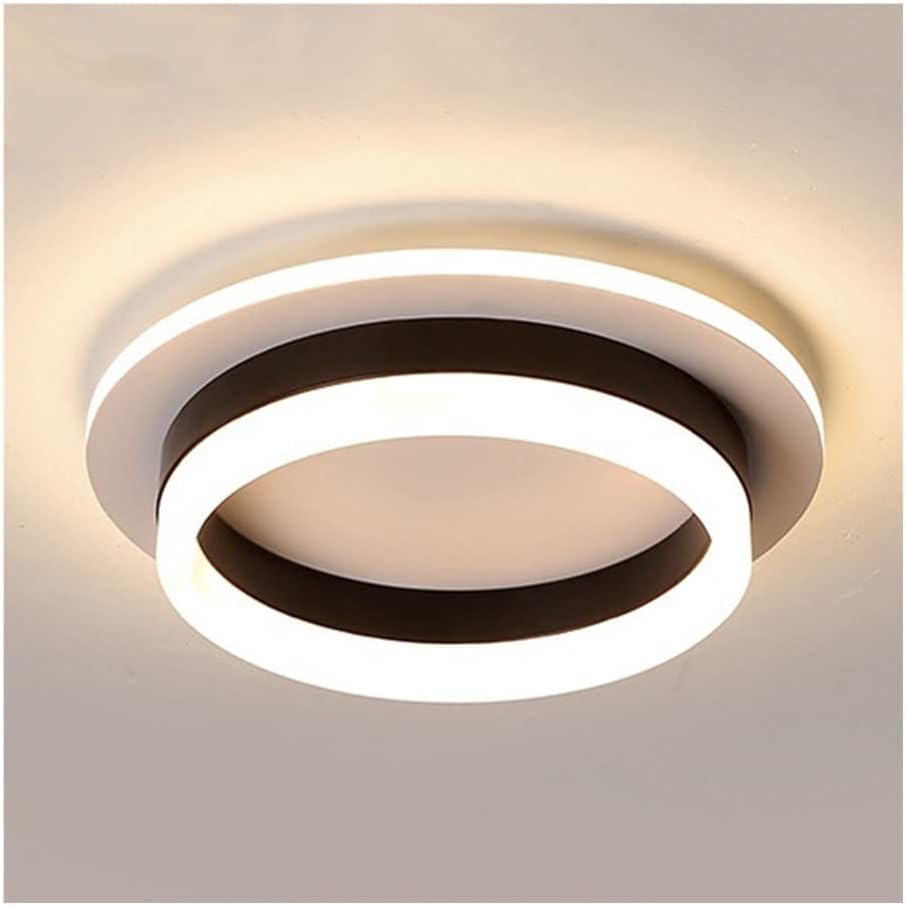 LED осветително тяло 50W RING BLACK еквивалент 200W