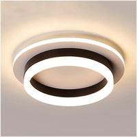 LED осветително тяло 50W RING BLACK еквивалент 200W