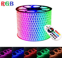 Kit Complet Banda Led 5050 2 Randuri Rgb 220V Strips