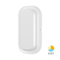 LED плафон Bulkhead бял 18W 2020lm IP65 CCT