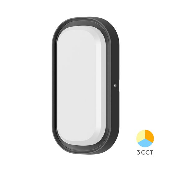 LED плафон Bulkhead бял 18W 2020lm IP65 CCT
