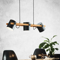 Окачено осветително тяло HORNWOOD Black 110CM