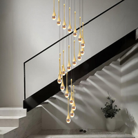 LED осветително тяло Luxury Crystal Flowing Tears