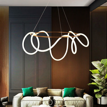 LED осветително тяло Nordic Golden Tube еквивалент 400W с дистанционно