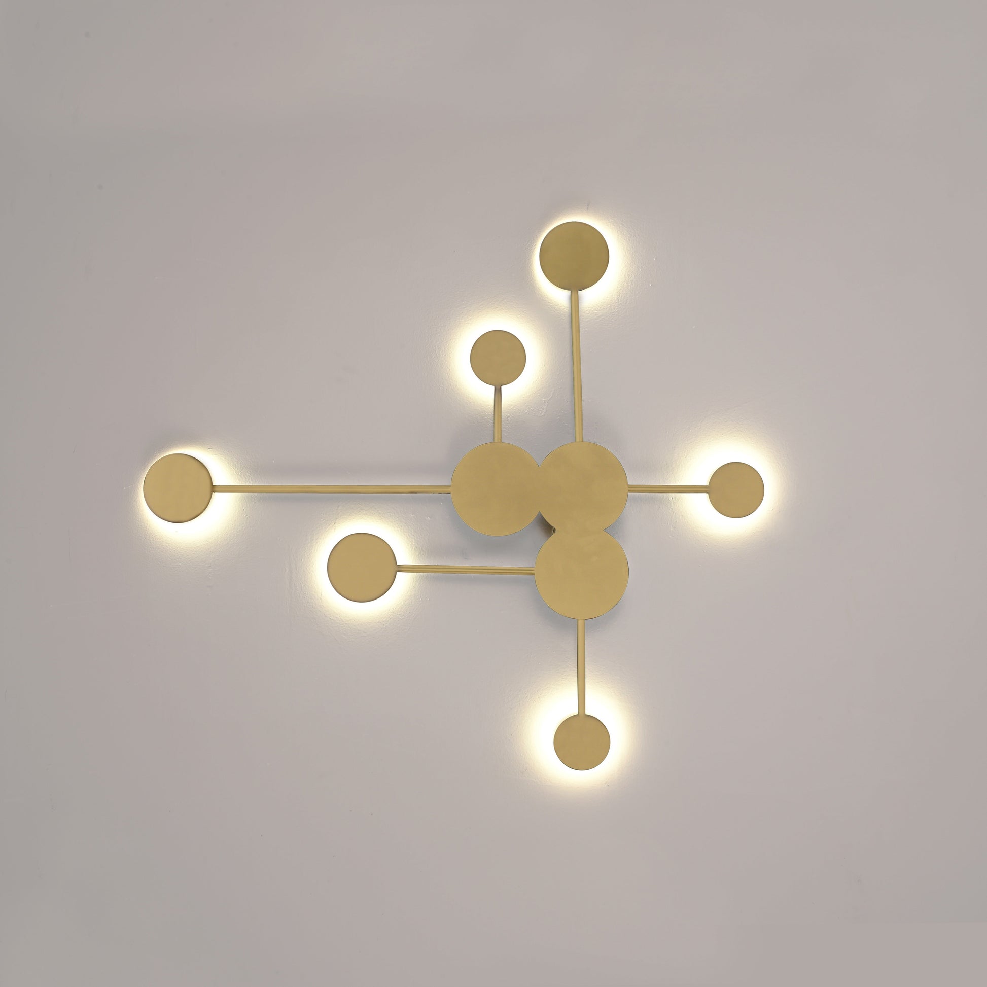 LED аплик VIEZZA Gold еквивалент 350W с дистанционно