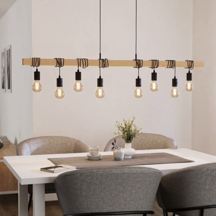 Осветително тяло винтидж LEMN Design 8xE27