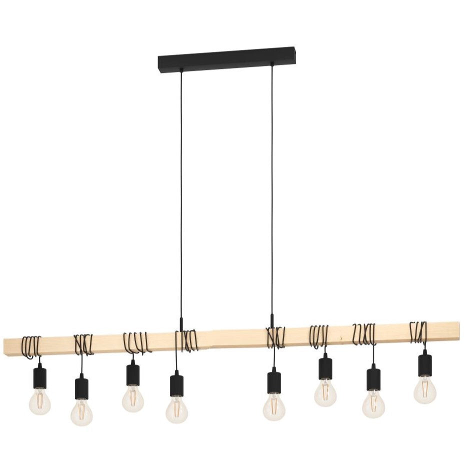 Осветително тяло винтидж LEMN Design 8xE27