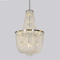 Полилей кристал LUXURY Chrome 150cm -P82404