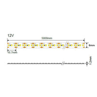 LED лента 2835 60 SMD-ML за интериор - ролка 5 метра
