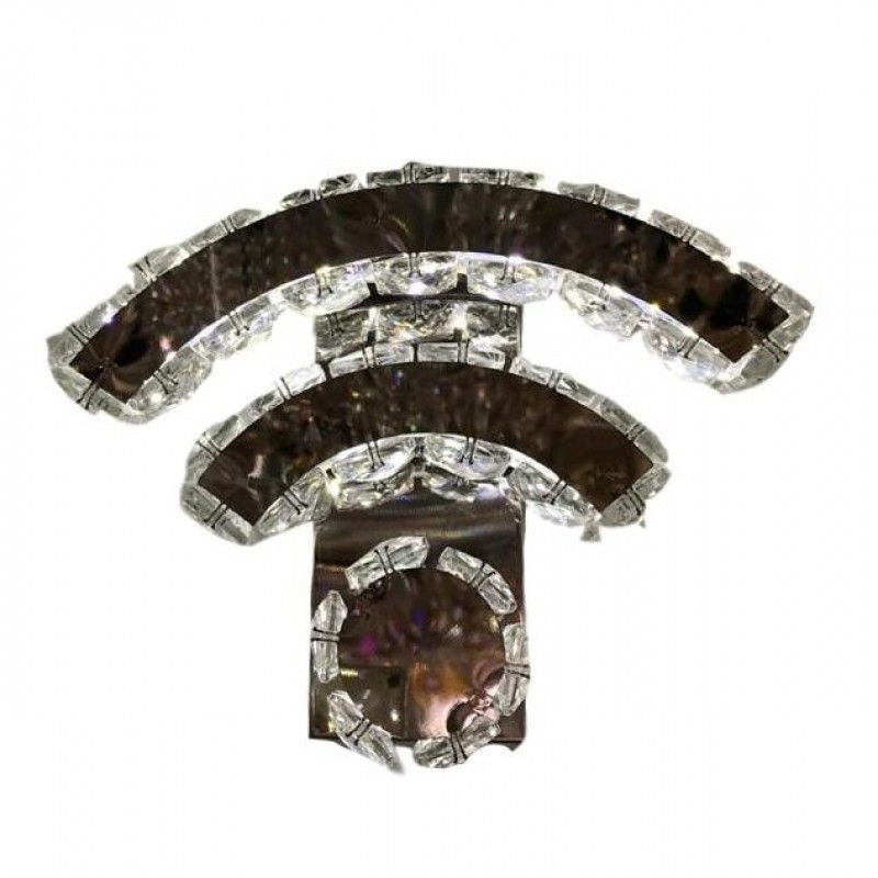 LED аплик 18W кристал 3 функции WIFI