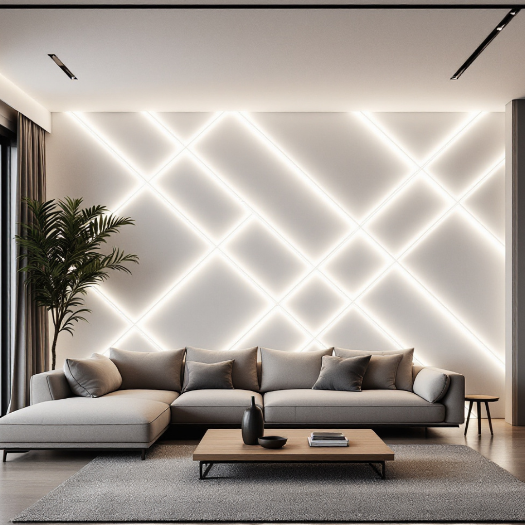 Профил за LED лента, повърхностен, плосък XL, матов бял дифузер 2M