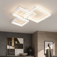 Осветително тяло LED KENO 3 SQUARES White 3 функции Еквивалент 400W Дистанционно