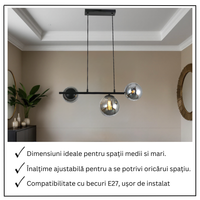 Осветително тяло Abajur 3xE27 Axis Lights - VP2412A-3