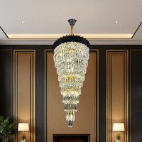 Кристален полилей 160CM Black Extravaganza 25xE14