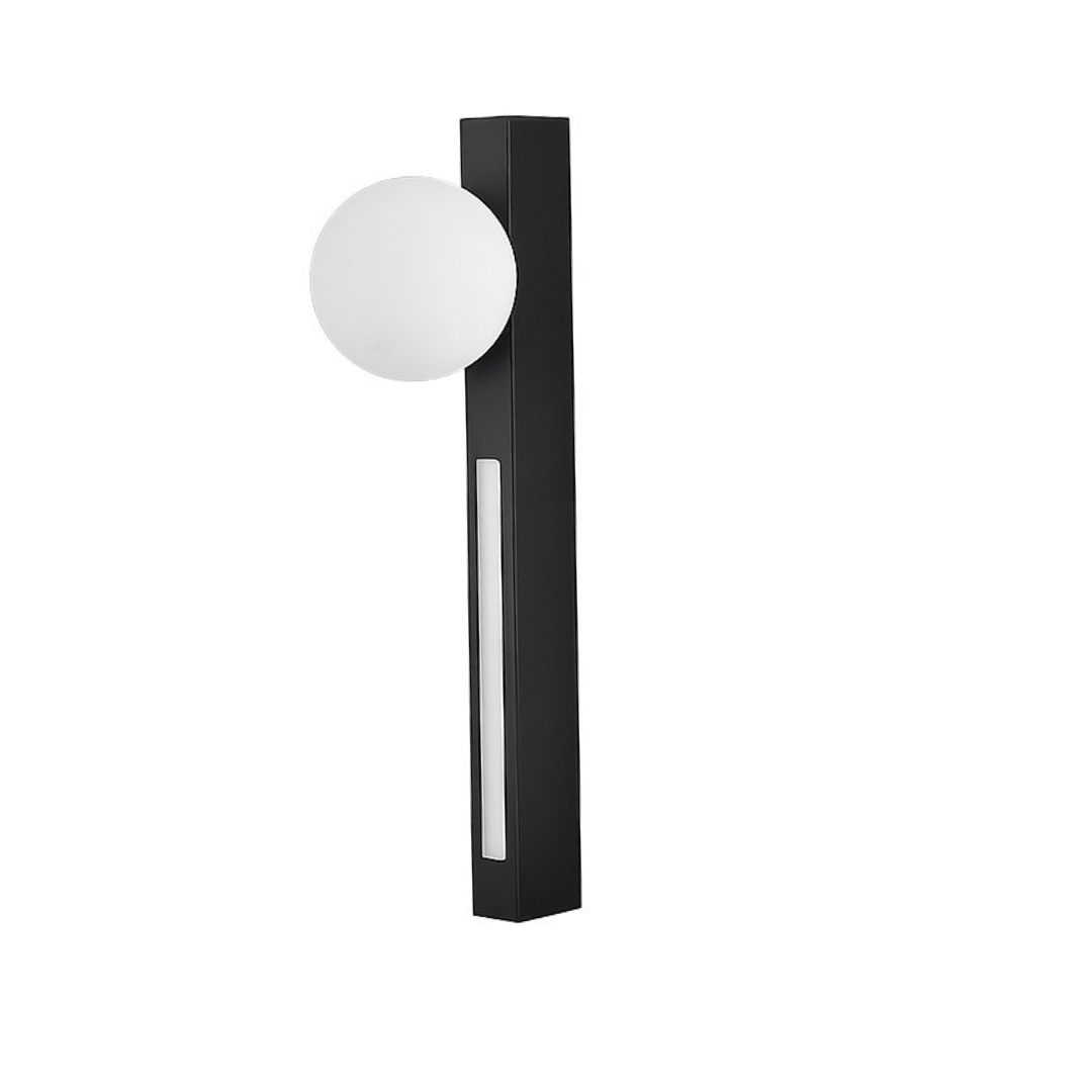 LED аплик 40cm черна KINKIET