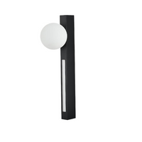 LED аплик 40cm черна KINKIET