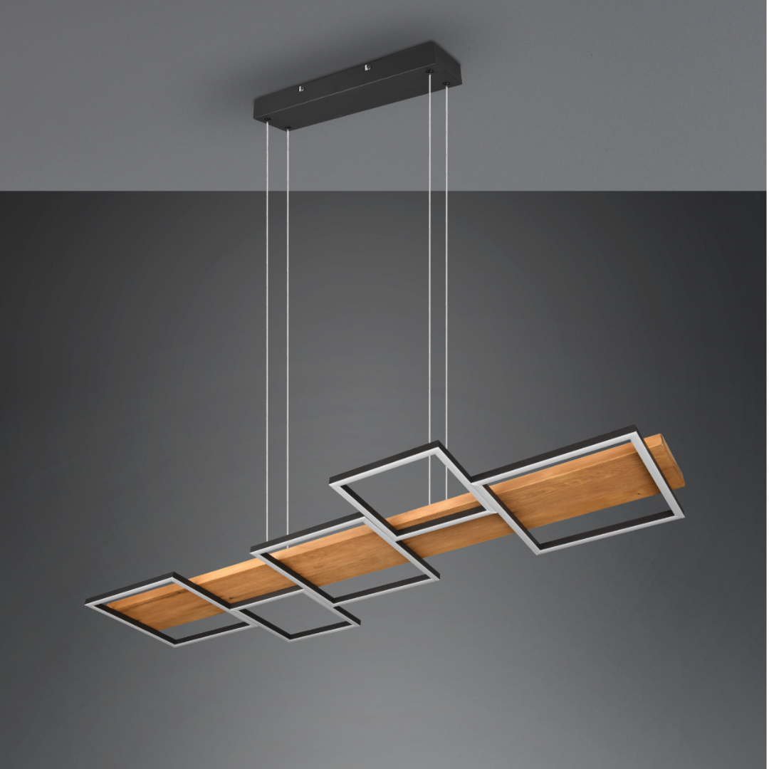 LED осветително тяло тип пендел WOOD HARPER