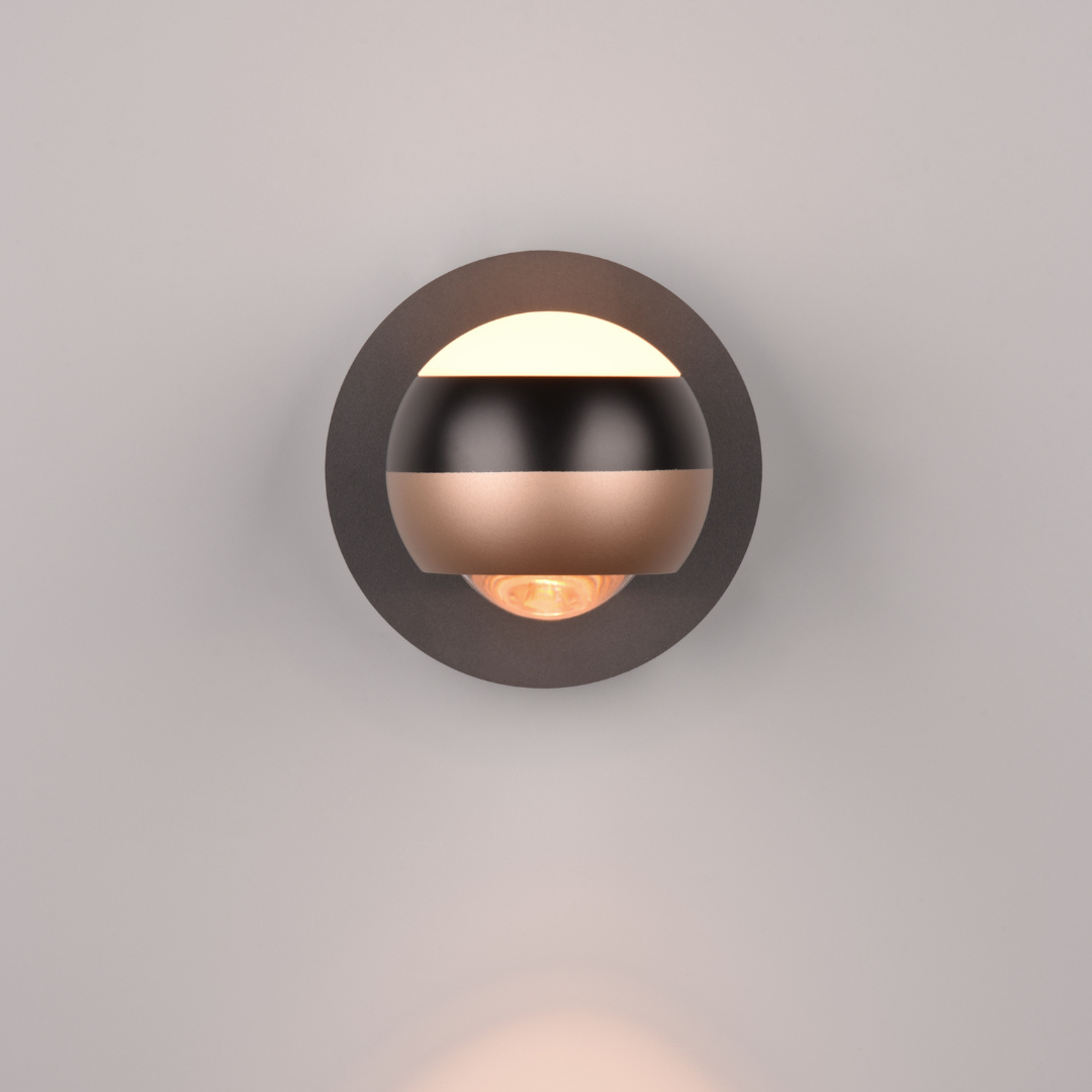 Aplica LED Orbit NEAGRA / APLICA PERETE / MINIMALIST DESIGN Wall Light Fixtures