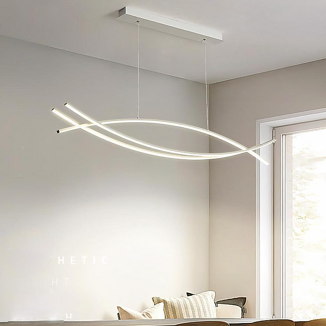 LED осветително тяло висящо 80W OFFICE WHITE с дистанционно, еквивалент 500W