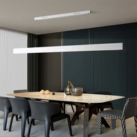 LED осветително тяло Lyne White, висящо, еквивалент 360W, с дистанционно управление