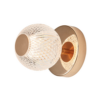 Аплик за стена Cebolla Gold