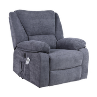 Fotoliu cu Masaj și Încălzire Recliner Electric Gri Inchis FOTOLIU CU MASAJ/RECLINER/INCALZIRE / GRI Chairs