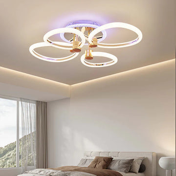 LED осветително тяло 126W Athena Gold RGB с дистанционно