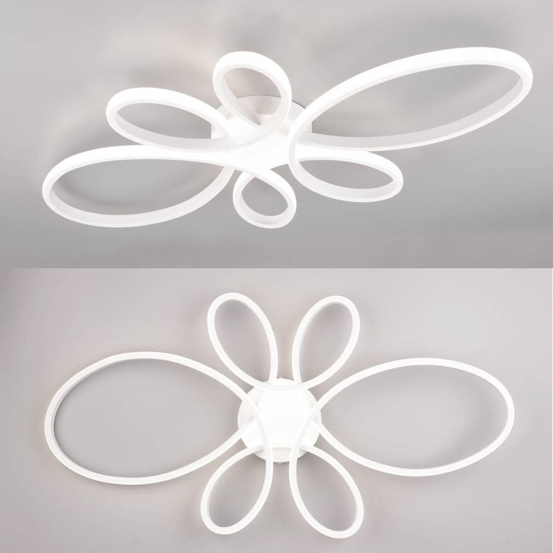 Lustra LED 32W White FLY ALBA / 83CM / MINIMALIST DESIGN Lighting Fixtures
