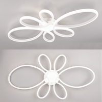 Lustra LED 32W White FLY ALBA / 83CM / MINIMALIST DESIGN Lighting Fixtures