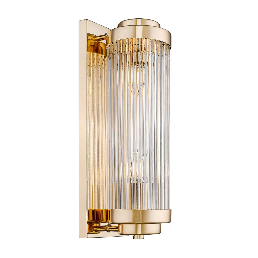 Аплик за стена Gold Luxury SERGIO, въртящ се, регулируем