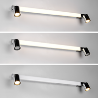 аплик LED ENRICO Chrome 9W 90cm IP44 с спотове 2xGU10