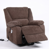 Fotoliu cu Masaj și Încălzire Recliner Electric Maro FOTOLIU CU MASAJ/RECLINER/INCALZIRE / Brown Chairs