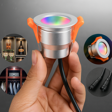LED спот RGB 3W MIBOXER вграден IP66 Еквивалент 30W