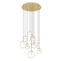 Lustra LED Suspendata SUSPORTOCOLOM Gold AURIE / SUSPENDATE Chandeliers